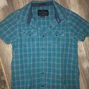 Boys pearl snap shirt